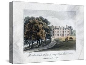 Brocket Hall, Herts, the Seat of Lord Melbourne, 1817-Daniel Havell-Stretched Canvas