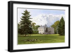 Brockley Hall, Somerset, Home of the Smyth-Pigott Family, C1880-AF Lydon-Framed Giclee Print