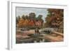 Brockley Water Splash, Brockenhurst-Alfred Robert Quinton-Framed Giclee Print