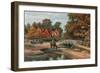 Brockley Water Splash, Brockenhurst-Alfred Robert Quinton-Framed Giclee Print