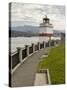 Brockton Point Lighthouse, Stanley Park, Vancouver, British Columbia, Canada-William Sutton-Stretched Canvas
