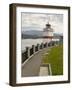 Brockton Point Lighthouse, Stanley Park, Vancouver, British Columbia, Canada-William Sutton-Framed Photographic Print