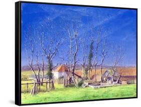 Brockwell Farm-Anthony Rule-Framed Stretched Canvas