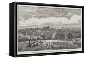 Brockwell Park, Near Herne Hill and Dulwich, to Be Purchased for the Public Recreation-Sir John Gilbert-Framed Stretched Canvas
