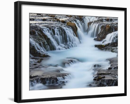 Brœarfoss, South Iceland, Iceland-Rainer Mirau-Framed Photographic Print