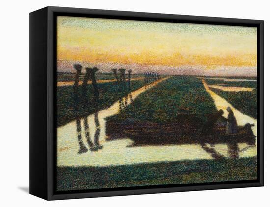 Broek in Waterland, 1889-Jan Theodore Toorop-Framed Stretched Canvas