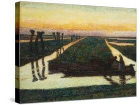 Broek in Waterland, 1889-Jan Theodore Toorop-Stretched Canvas