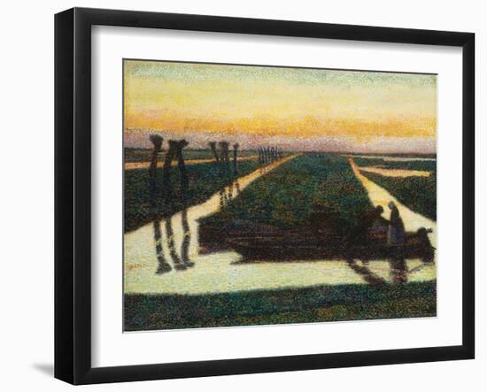 Broek in Waterland, 1889-Jan Theodore Toorop-Framed Giclee Print