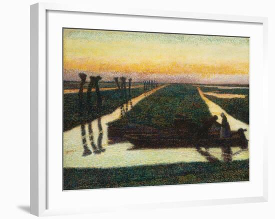 Broek in Waterland, 1889-Jan Theodore Toorop-Framed Giclee Print