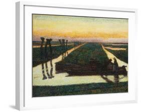 Broek in Waterland, 1889-Jan Theodore Toorop-Framed Giclee Print