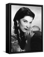 BROKEN ARROW, 1950 directed by DELMER DAVES Debra Paget (b/w photo)-null-Framed Stretched Canvas