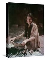 BROKEN ARROW, 1950 directed by DELMER DAVES Debra Paget (photo)-null-Stretched Canvas