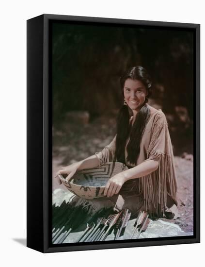 BROKEN ARROW, 1950 directed by DELMER DAVES Debra Paget (photo)-null-Framed Stretched Canvas
