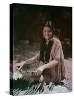 BROKEN ARROW, 1950 directed by DELMER DAVES Debra Paget (photo)-null-Stretched Canvas