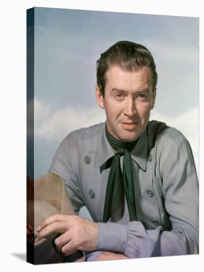 BROKEN ARROW, 1950 directed by DELMER DAVES James Stewart (photo)-null-Stretched Canvas