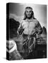 BROKEN ARROW, 1950 directed by DELMER DAVES Jeff Chandler (b/w photo)-null-Stretched Canvas