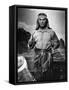 BROKEN ARROW, 1950 directed by DELMER DAVES Jeff Chandler (b/w photo)-null-Framed Stretched Canvas