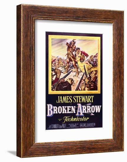 Broken Arrow - Movie Poster Reproduction-null-Framed Photo