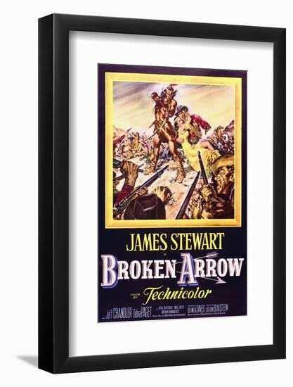 Broken Arrow - Movie Poster Reproduction-null-Framed Photo