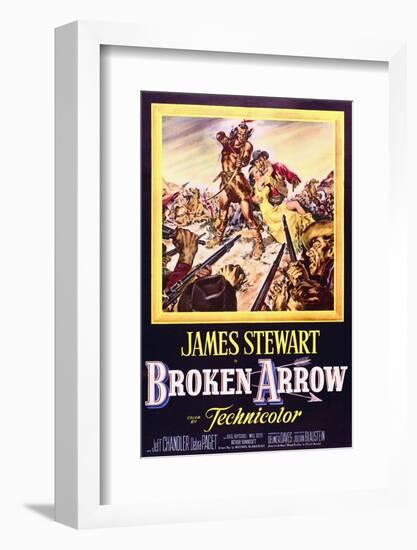 Broken Arrow - Movie Poster Reproduction-null-Framed Photo