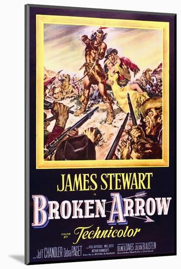 Broken Arrow - Movie Poster Reproduction-null-Mounted Photo