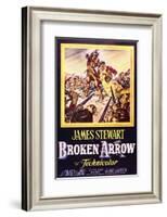 Broken Arrow - Movie Poster Reproduction-null-Framed Photo