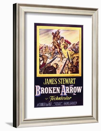 Broken Arrow - Movie Poster Reproduction-null-Framed Photo