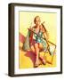 "Broken Beach Chair,"August 12, 1939-John Hyde Phillips-Framed Giclee Print