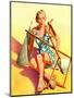 "Broken Beach Chair,"August 12, 1939-John Hyde Phillips-Mounted Giclee Print