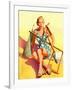 "Broken Beach Chair,"August 12, 1939-John Hyde Phillips-Framed Giclee Print