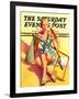 "Broken Beach Chair," Saturday Evening Post Cover, August 12, 1939-John Hyde Phillips-Framed Giclee Print