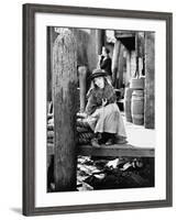 Broken Blossoms, 1919-null-Framed Photographic Print