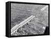 Broken Chesapeake Bay Bridge-Tunnel-null-Framed Stretched Canvas