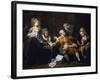 Broken Contract, Painting by Jeaurat Etienne (1699-1789), France, 18th Century-Etienne Jeaurat-Framed Giclee Print