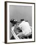 Broken Down Power Boat-null-Framed Photographic Print