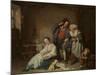 Broken Eggs, 1756-Jean Baptiste Greuze-Mounted Giclee Print