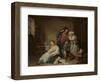 Broken Eggs, 1756-Jean Baptiste Greuze-Framed Giclee Print