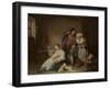 Broken Eggs, 1756-Jean Baptiste Greuze-Framed Giclee Print