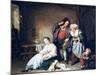 Broken Eggs, 1756-Jean-Baptiste Greuze-Mounted Giclee Print