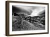 Broken Fence, Virginia City, Nevada 74-Monte Nagler-Framed Photographic Print