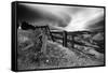 Broken Fence, Virginia City, Nevada 74-Monte Nagler-Framed Stretched Canvas