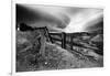 Broken Fence, Virginia City, Nevada 74-Monte Nagler-Framed Photographic Print