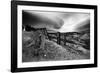 Broken Fence, Virginia City, Nevada 74-Monte Nagler-Framed Photographic Print