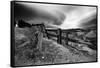 Broken Fence, Virginia City, Nevada 74-Monte Nagler-Framed Stretched Canvas