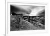 Broken Fence, Virginia City, Nevada 74-Monte Nagler-Framed Photographic Print