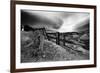 Broken Fence, Virginia City, Nevada 74-Monte Nagler-Framed Photographic Print