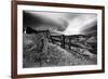 Broken Fence, Virginia City, Nevada 74-Monte Nagler-Framed Photographic Print