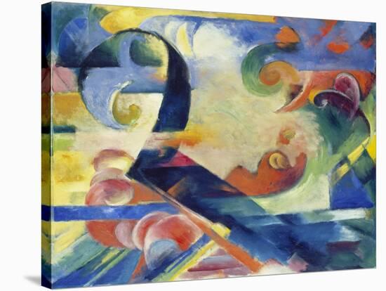 Broken Forms, 1914-Franz Marc-Stretched Canvas