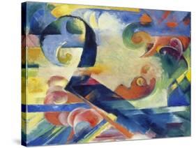 Broken Forms, 1914-Franz Marc-Stretched Canvas