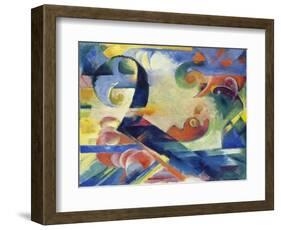 Broken Forms, 1914-Franz Marc-Framed Giclee Print